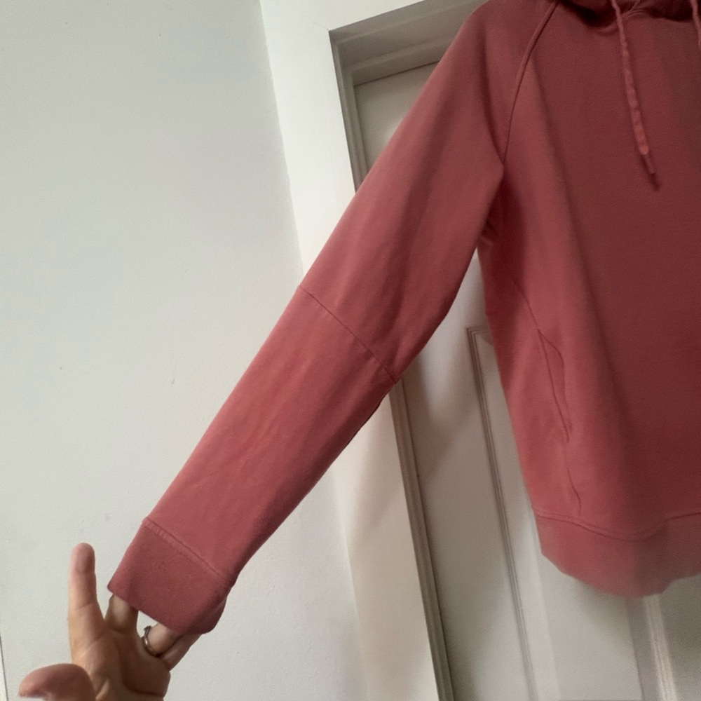 lululemon athletica Women's Dusty Pink Hoodie - Picture 2 of 11